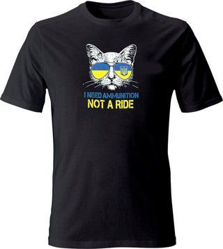 футболка кіт в окулярах(арт кіт в окулярах)опт та роздріб футболка кіт в окулярах фото
