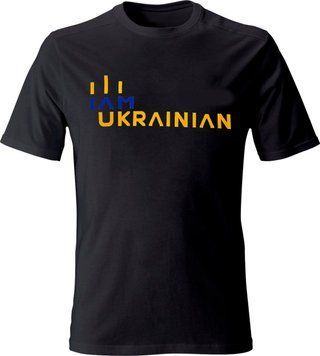 футболка я українець2(арт футболка я українець2)опт та роздріб футболка Я українець2 фото