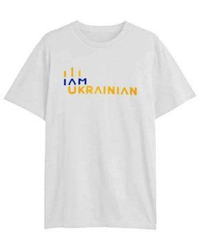Опт і роздріб Футболка оверсайз I am ukrainian  фото